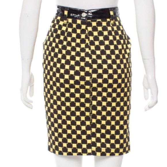 Jeremy Scott Check Print Skirt - Picture 2 of 3
